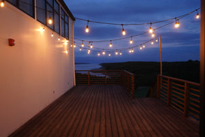 Stone Lodge Deck Lighting